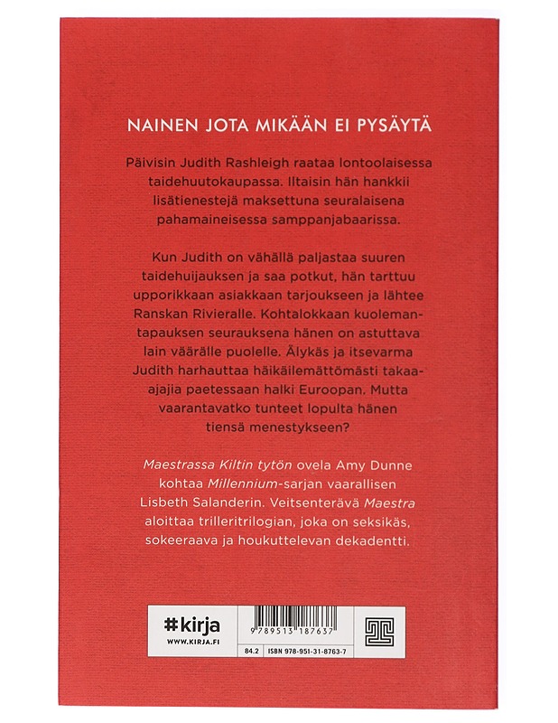 Maestra - Hilton, Lisa - Jännitys ja dekkarit - 10105419365 - 1