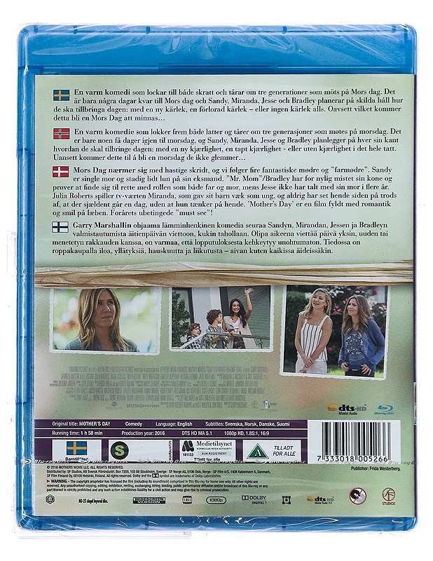 Mother's Day - Blu-ray - Blu-ray-levyt - 10105419382 - 1