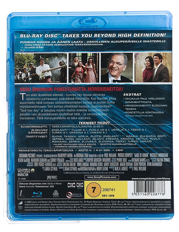 Rakastunut bestman - Blu-ray - Blu-ray-levyt - 10105419386 - 1