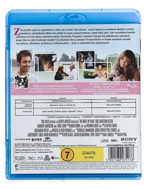 Varasuunnitelma - Blu-ray - Blu-ray-levyt - 10105419398 - 1