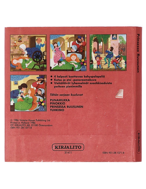 Prinsessa Ruusunen - Niukkanen, Laila - Lastenkirjat - 10105419448 - 1