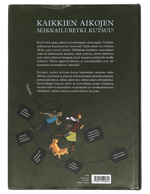 Suomen lasten historia - Kuisma, Juha - Lastenkirjat - 10105419490 - 1