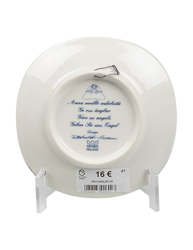 ARABIA Anna meille enkeleitä seinälautanen - Designsuosikit - 10105419494 - 1