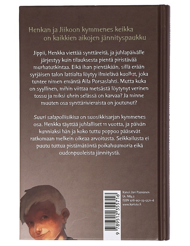 Etsivätoimisto Henkka & Kivimutka ja suuri salapoliisikisa - Veirto, Kalle - Lastenkirjat - 10105419499 - 1