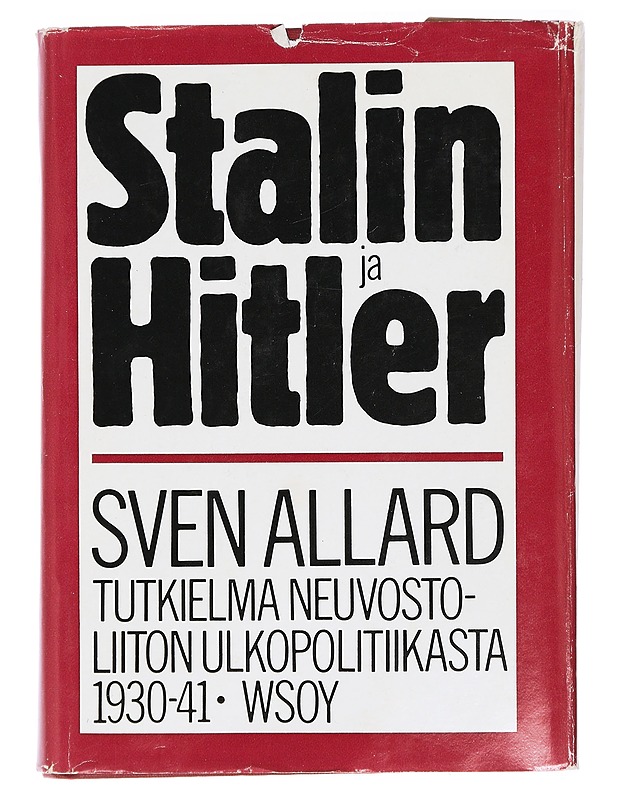 Stalin ja Hitler - Sven Allard - Elämäkerrat ja muistelmat - 10105419503 - 0