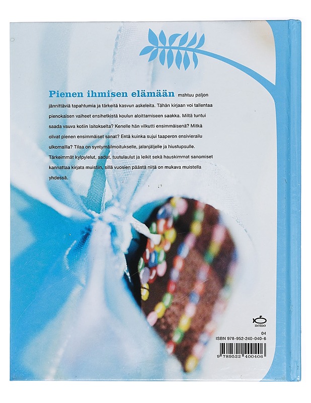 Minä! Ensimmäinen kirjani (sininen kansi) - Nemo (kustantamo) - Tietokirjat ja oppaat - 10105419553 - 1