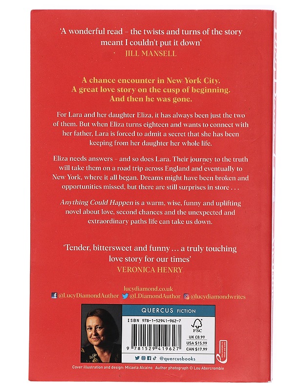 Anything Could Happen - Lucy Diamond - Romaanit ja novellit - 10105419557 - 1