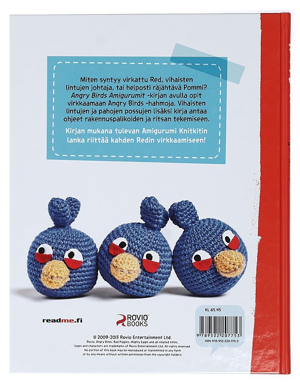 Angry Birds amigurumit - Hiltunen, Elina - Kirja lahjaksi - 10105419573 - 1