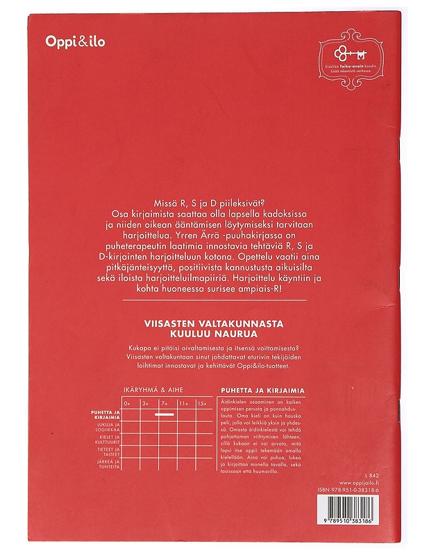 Yrren ärrä - Marita Mäntyvaara - Lastenkirjat - 10105419580 - 1