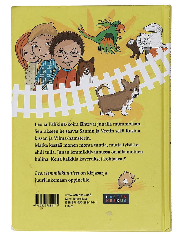 Lemmikkien junamatka - Marttinen, Tittamari - Lastenkirjat - 10105419618 - 1