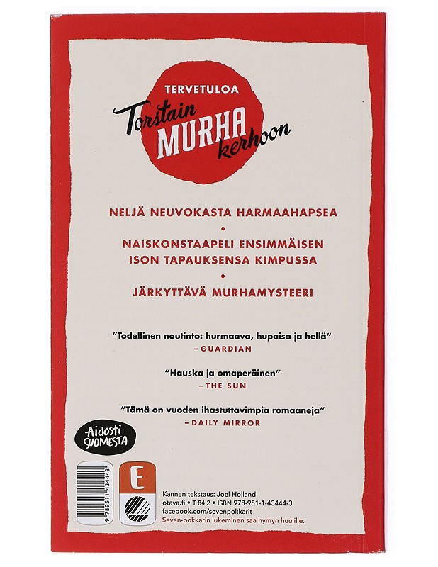 Torstain murhakerho - Osman, Richard - Jännitys ja dekkarit - 10105419622 - 1