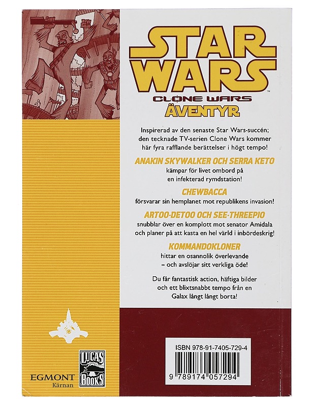 Star wars : clone wars äventyr : Volym 3 - Vandrare, Cato - Sarjakuvat - 10105419697 - 1