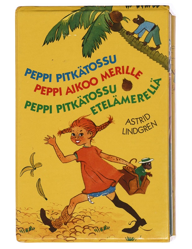 Peppi Pitkätossu : Peppi aikoo merille : Peppi Pitkätossu Etelämerellä  - Lindgren, Astrid - Lastenkirjat - 10105419702 - 0