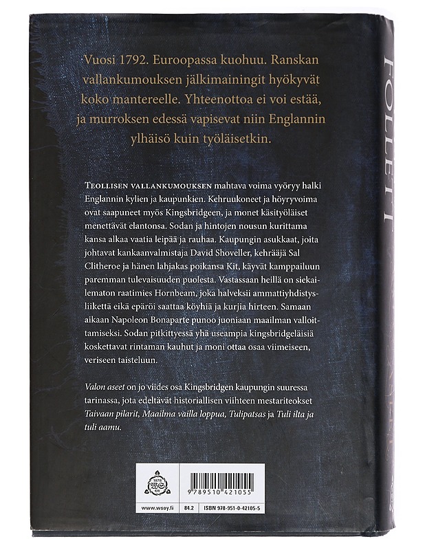 Valon aseet - Follett, Ken - Romaanit ja novellit - 10105419707 - 1