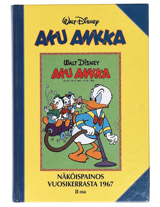 Aku Ankka : näköispainos vuosikerrasta 1967, II osa  - Sarjakuvat - 10105419716 - 0