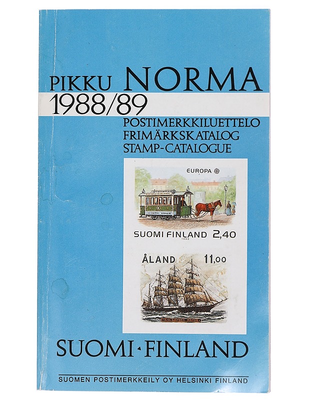 Pikku Norma 1988/89 Postimerkkiluettelo - Harrastekirjat - 10105419754 - 0