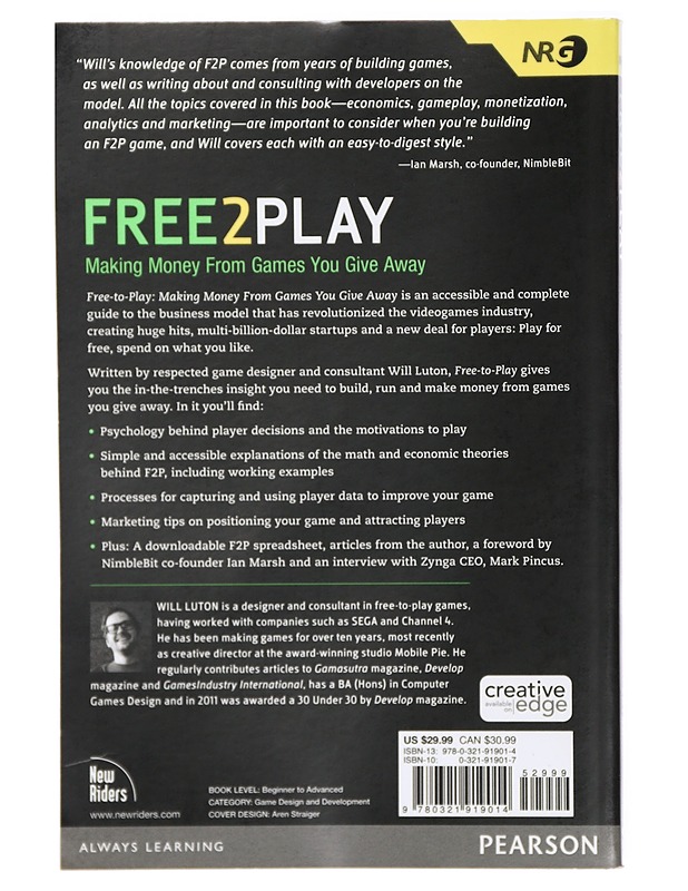 Free2Play : making money from games you give away - Will Luton - Tietokirjat ja oppaat - 10105419807 - 1
