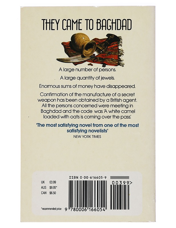 They came to Baghdad - Agatha Christie - Kaunokirjallisuus - 10105419828 - 1