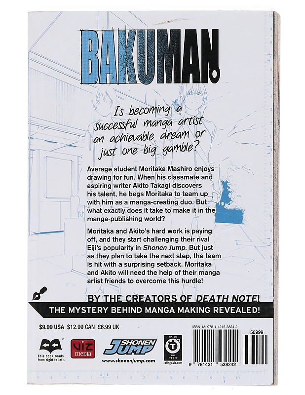 Bakuman. Volume 6 : Recklessness and guts - Ohba, Tsugumi - Sarjakuvat - 10105419834 - 1