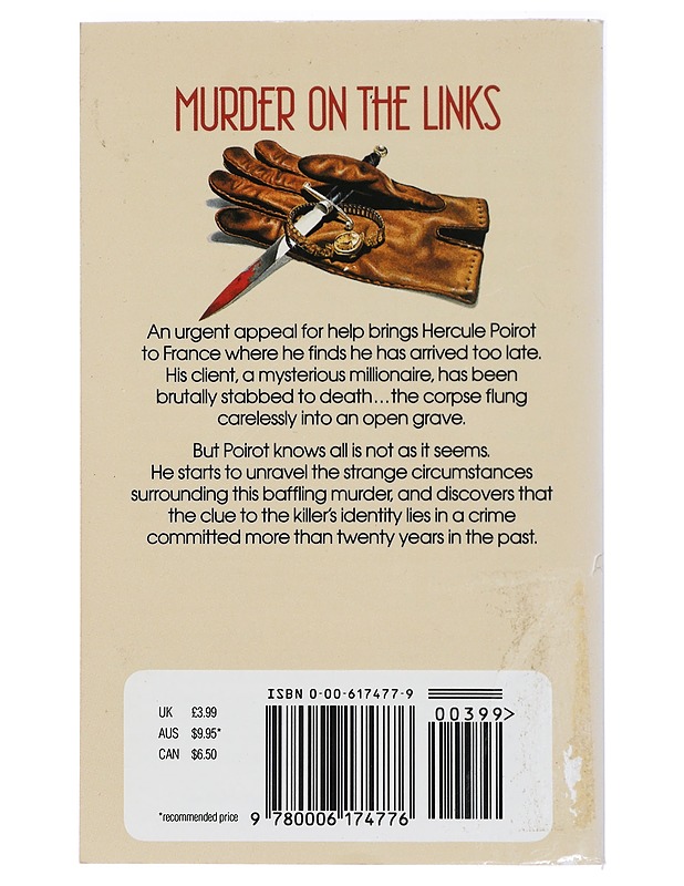 The murder on the links - Agatha Christie - Kaunokirjallisuus - 10105419844 - 1