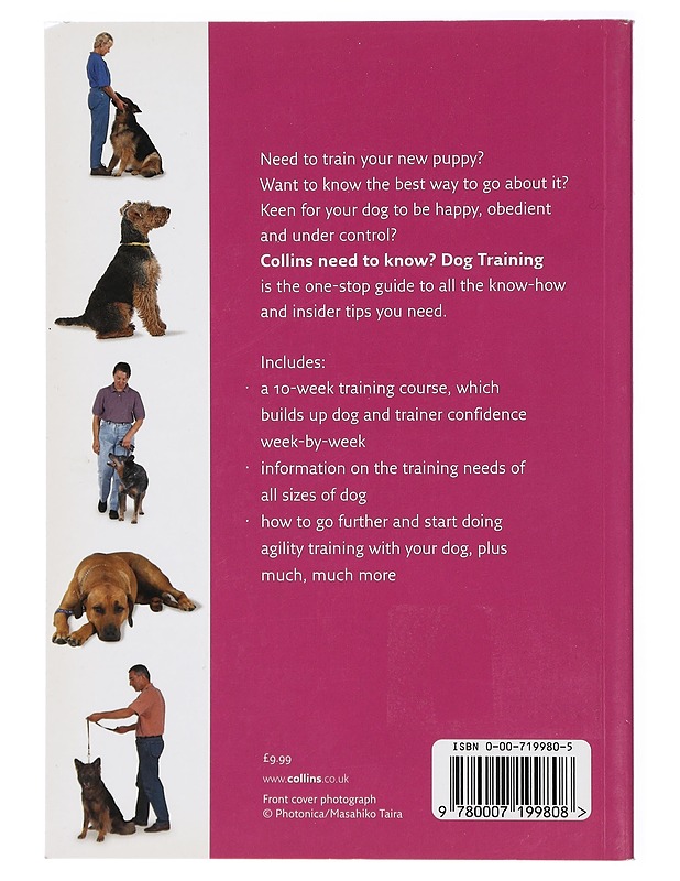 Dog Training - Harrastekirjat - 10105419859 - 1