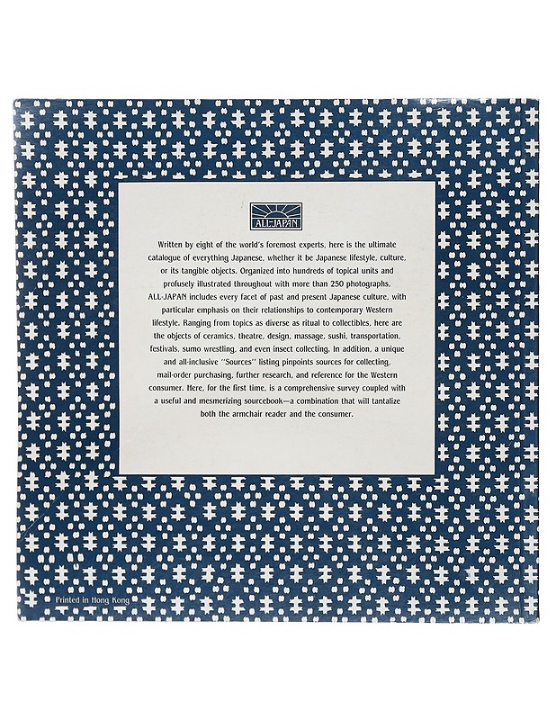 All-Japan : the catalogue of everything Japanese - Statler, Oliver - Taide- ja kulttuurikirjat - 10105419862 - 1