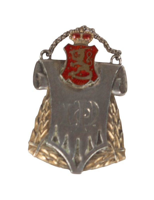 Nyk. Aik. 5. ottelu 1925 mitali - Koriste-esineet - 10105419866 - 0