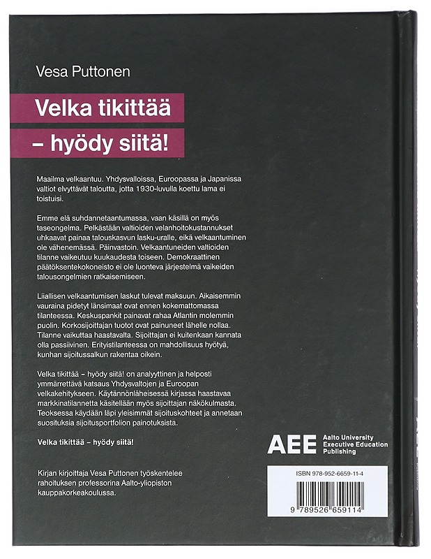 Velka tikittää : hyödy siitä! - Vesa Puttonen - Tietokirjat ja oppaat - 10105419867 - 1