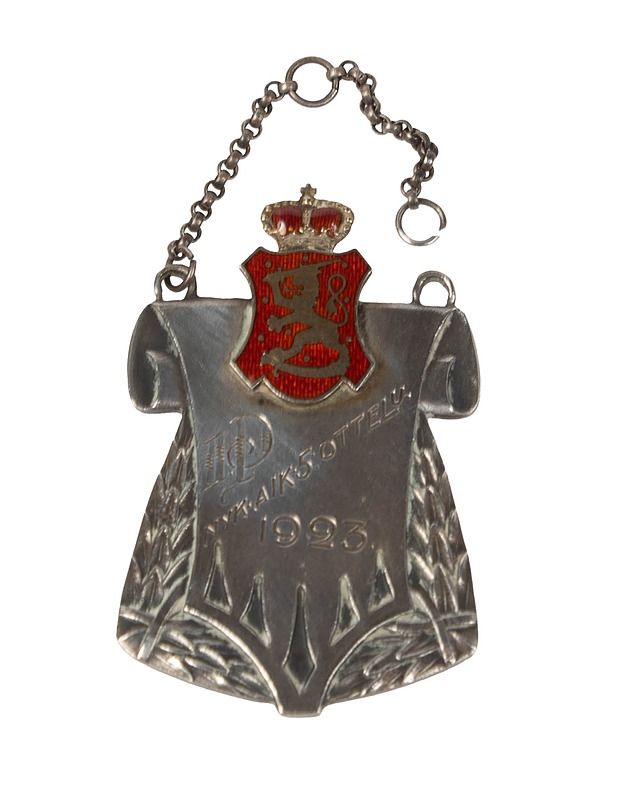 Nyk. aik 5. ottelu 1923 mitali - Koriste-esineet - 10105419872 - 0