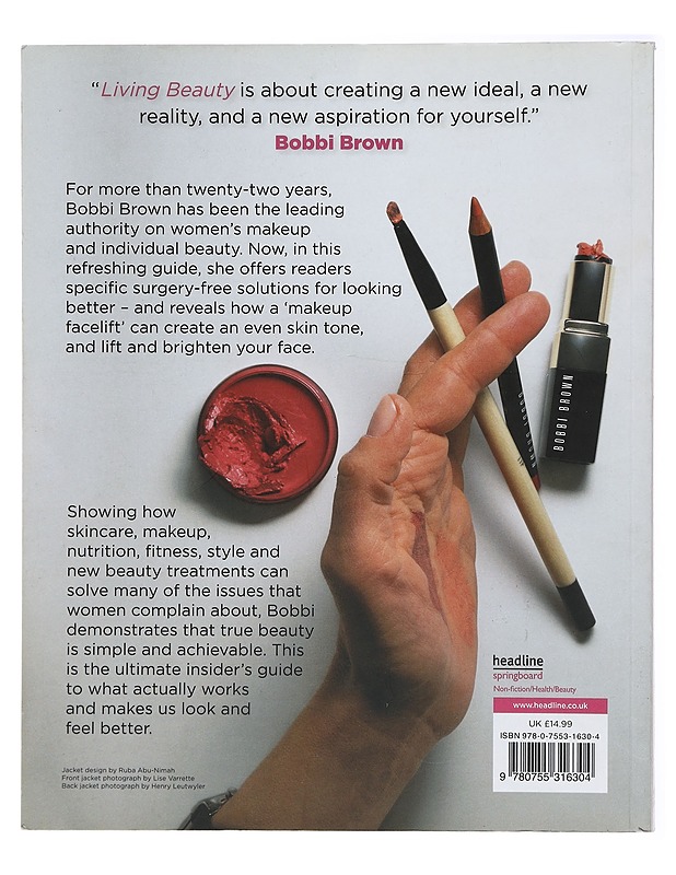 Living beauty - Bobbi Brown - Hyvinvointikirjat - 10105419881 - 1