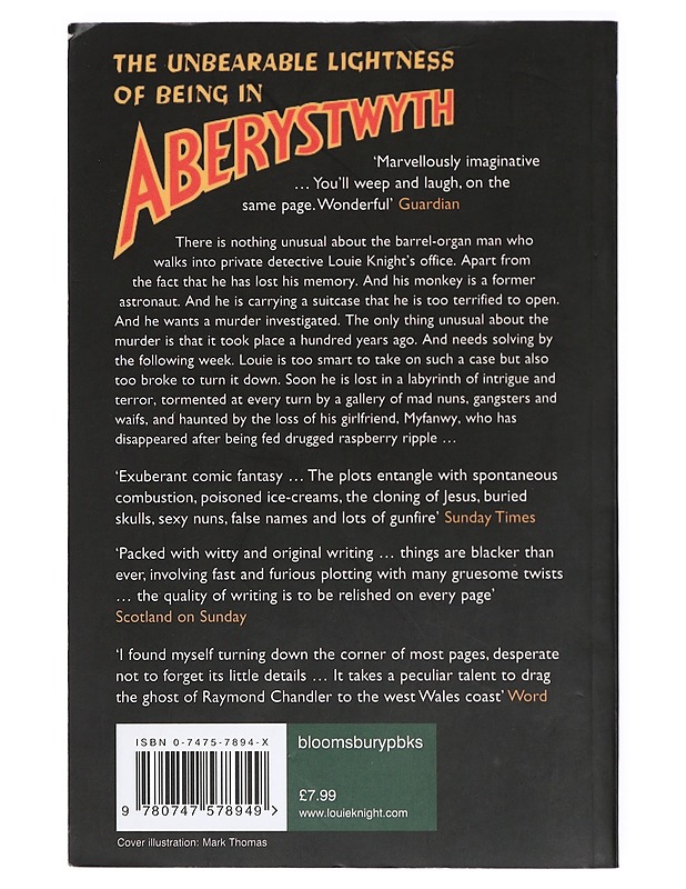 The Unbearable Lightness of Being in Aberystwyth - Pryce, Malcolm - Jännitys ja dekkarit - 10105419900 - 1