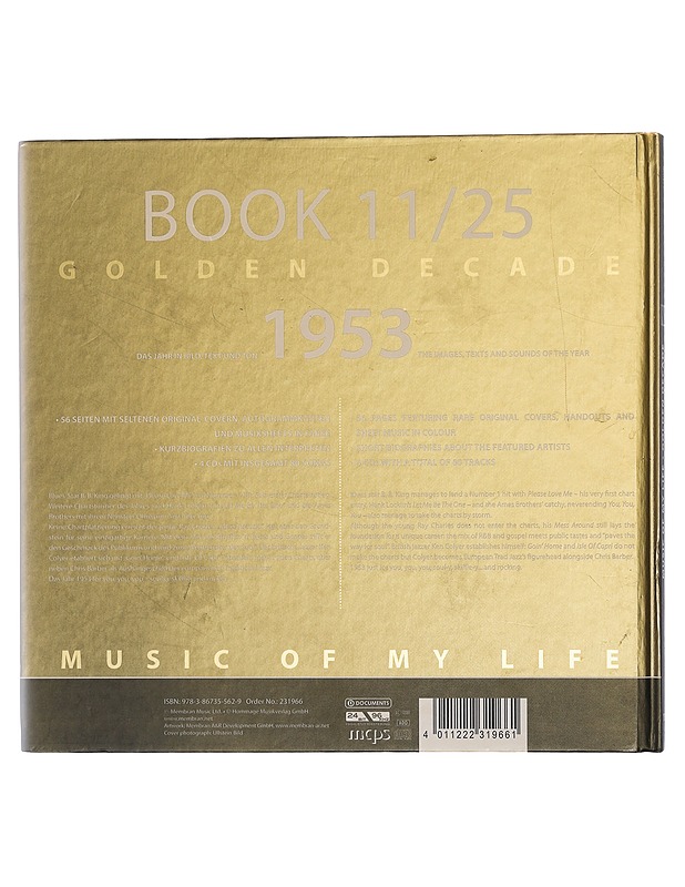 CDs Golden decade, Music of my life - Harrastekirjat - 10105419902 - 1