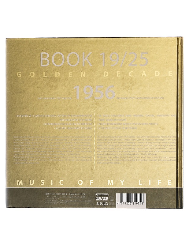 Music of my life 1956 - Harrastekirjat - 10105419910 - 1