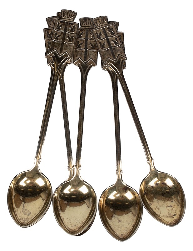 HOPEATEHDAS OY KOP kahvilusikat, 6 kpl - Aterimet - 10105419924 - 0