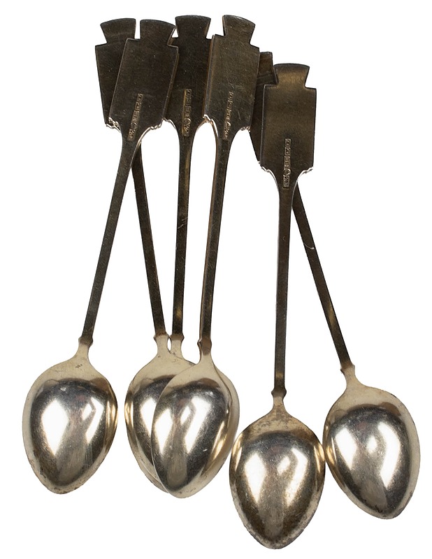 HOPEATEHDAS OY KOP kahvilusikat, 6 kpl - Aterimet - 10105419924 - 1