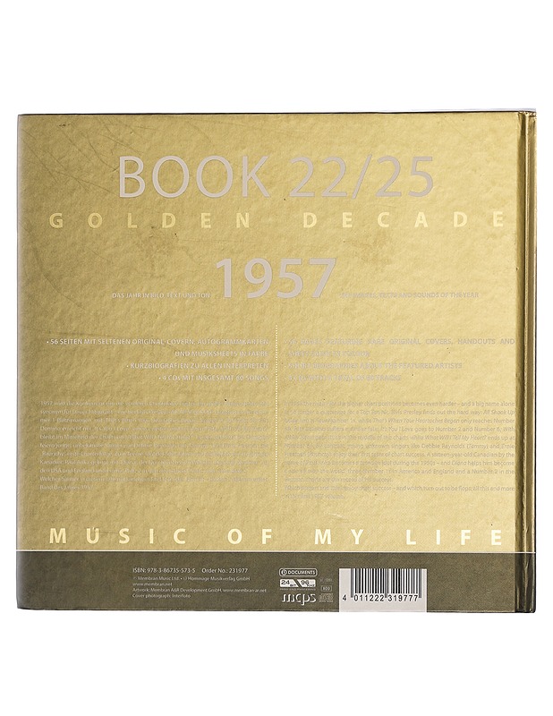 Music of my life 1957 - Harrastekirjat - 10105419922 - 1