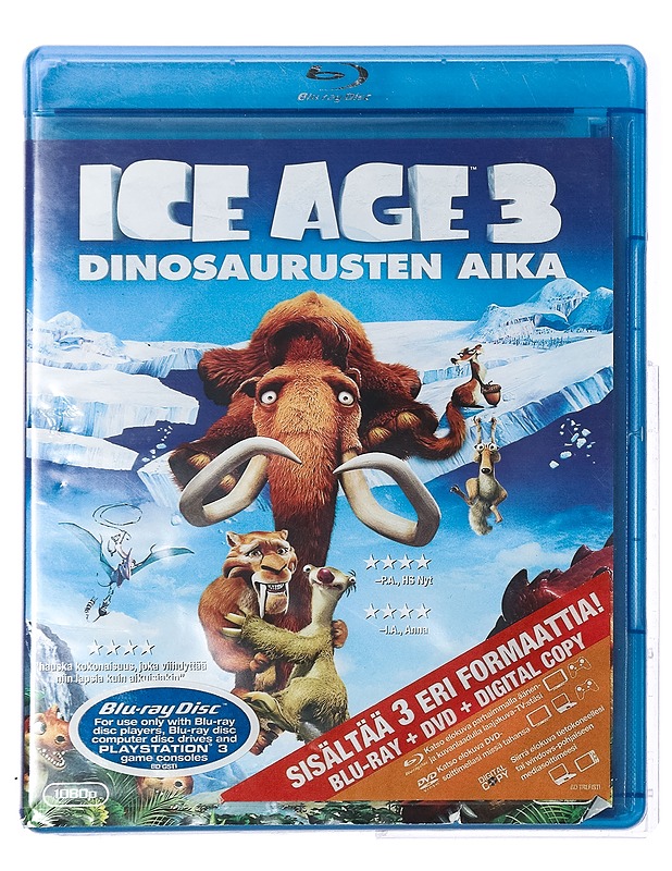 Ice Age 3: Dinosaurusten aika - Blu-ray + DVD - Blu-ray-levyt - 10105419936 - 0