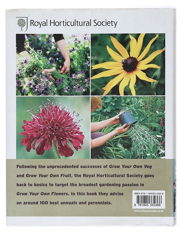 RHS Grow Your Own : Flowers - Yemm, Helen - Puutarha- ja remontointikirjat - 10105419937 - 1