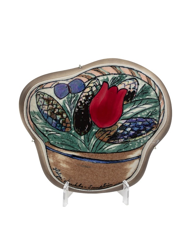 ARABIA Tulppaanikori seinälaatta - Designsuosikit - 10105419943 - 0