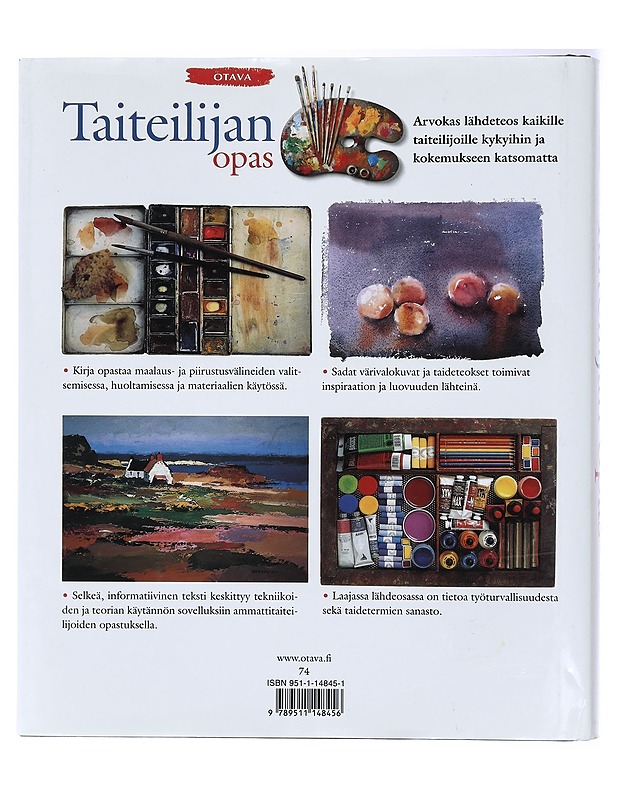 Taiteilijan opas : piirtämisen ja maalaamisen materiaalit ja menetelmät - Gair, Angela - Tietokirjat ja oppaat - 10105419955 - 1