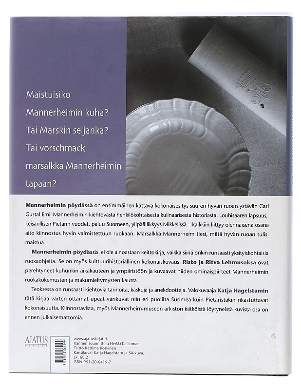 MANNERHEIMIN PÖYDÄSSÄ - Historiakirjat - 10105419972 - 1