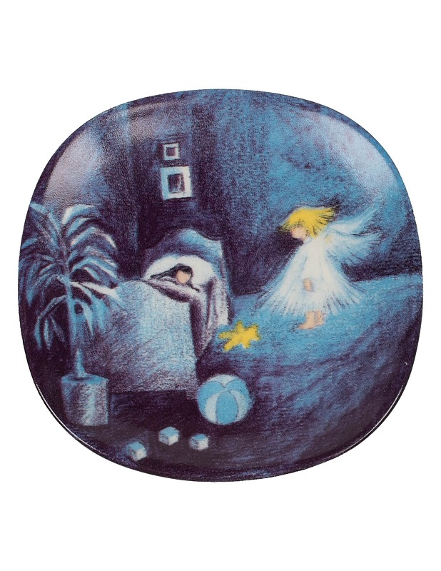 ARABIA Anna meille enkeleitä seinälautanen - Designsuosikit - 10105419976 - 0