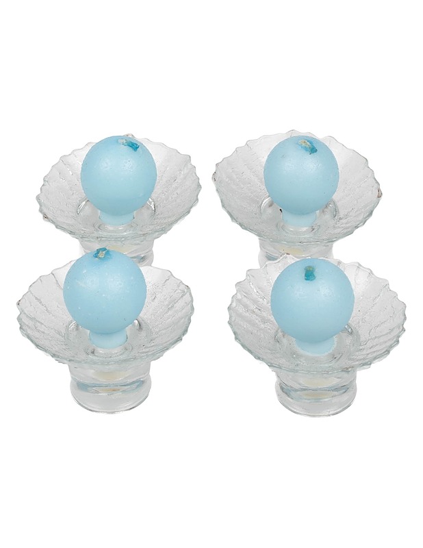 RIIHIMÄEN LASI Kehrä kynttilänjalat, 4 kpl - Designsuosikit - 10105419981 - 1