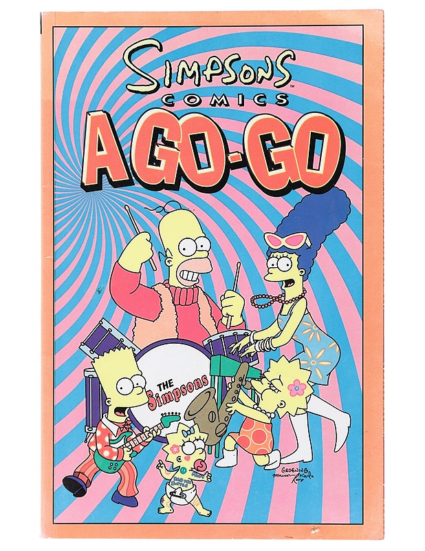 Simpsons comics a go-go - Bavington, Tim - Sarjakuvat - 10105420001 - 0