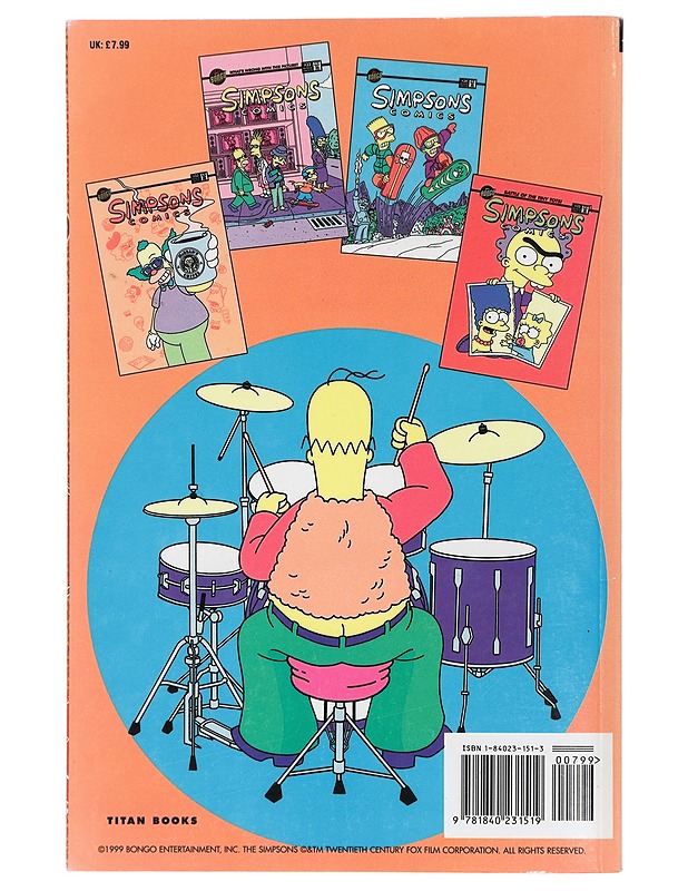 Simpsons comics a go-go - Bavington, Tim - Sarjakuvat - 10105420001 - 1