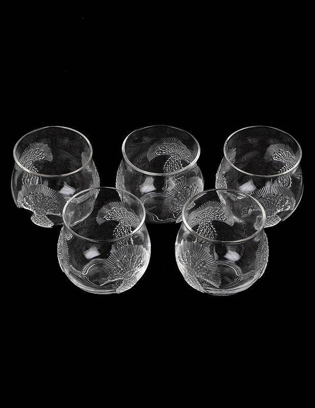 ARABIA/NUUTAJÄRVI Silja snapsilasit, 5 kpl - Designsuosikit - 10105420104 - 0