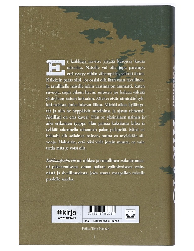 Rakkaudenhirviö - Saara Turunen - Romaanit ja novellit - 10105420122 - 1