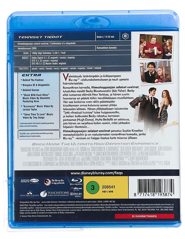 Himoshoppaajan salaiset unelmat - Blu-ray - Blu-ray-levyt - 10105420126 - 1