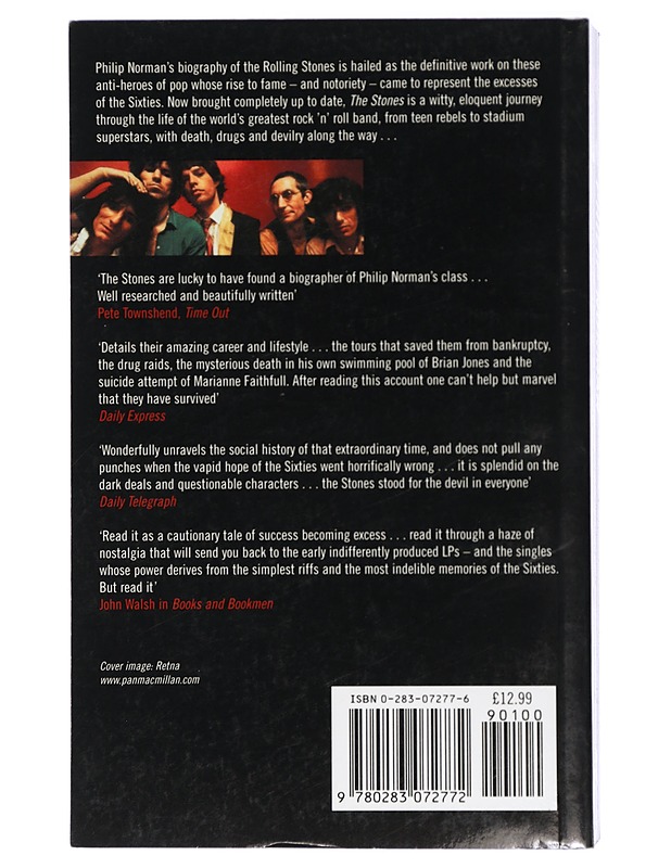 The Stones. The Acclaimed Biography - Philip Norman - Historiakirjat - 10105420151 - 1