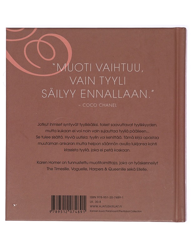 Mitä naisen tulee tietää tyylistä - Homer, Karen - Tietokirjat ja oppaat - 10105420170 - 1